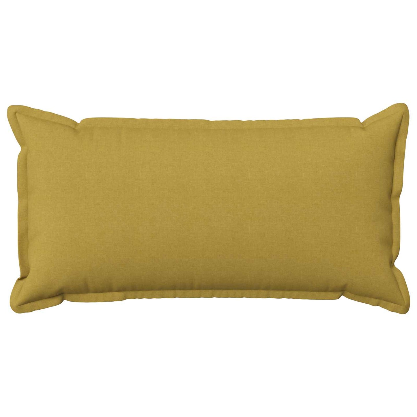 Cushion Cover 2 pcs HOUTEN Light Green 40 x 80 cm Faux Linen