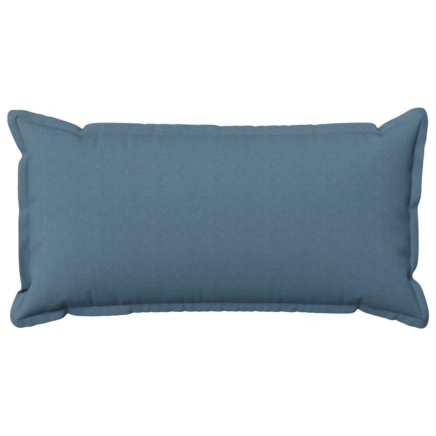 Cushion Cover 6 pcs HOUTEN Jeans Blue 40 x 80 cm Faux Linen