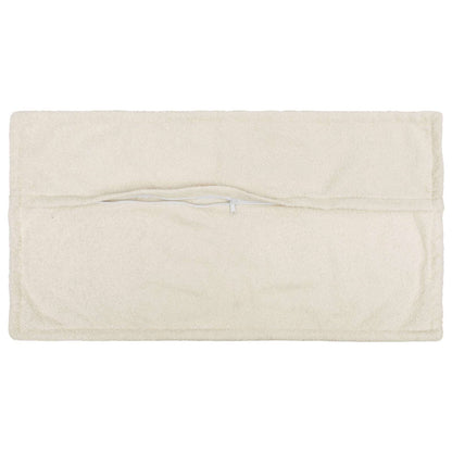 Cushion Cover 12 pcs HOUTEN Cream 40 x 80 cm Bouclé