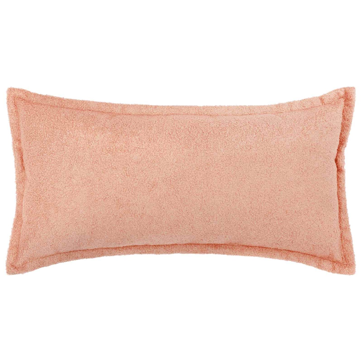 Cushion Cover 2 pcs HOUTEN Pink 40 x 80 cm Bouclé