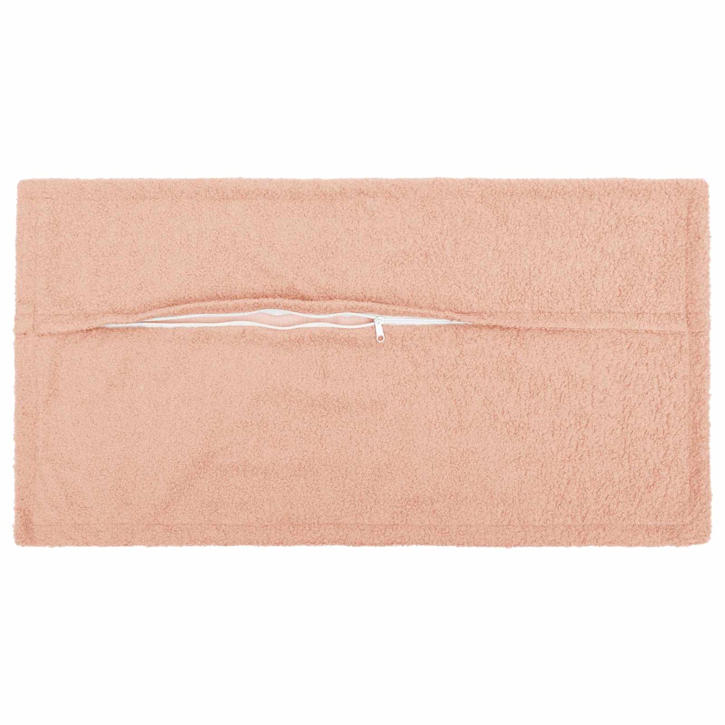 Cushion Cover 12 pcs HOUTEN Pink 40 x 80 cm Bouclé
