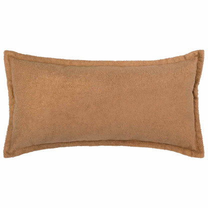 Cushion Cover 12 pcs HOUTEN Beige 40 x 80 cm Bouclé