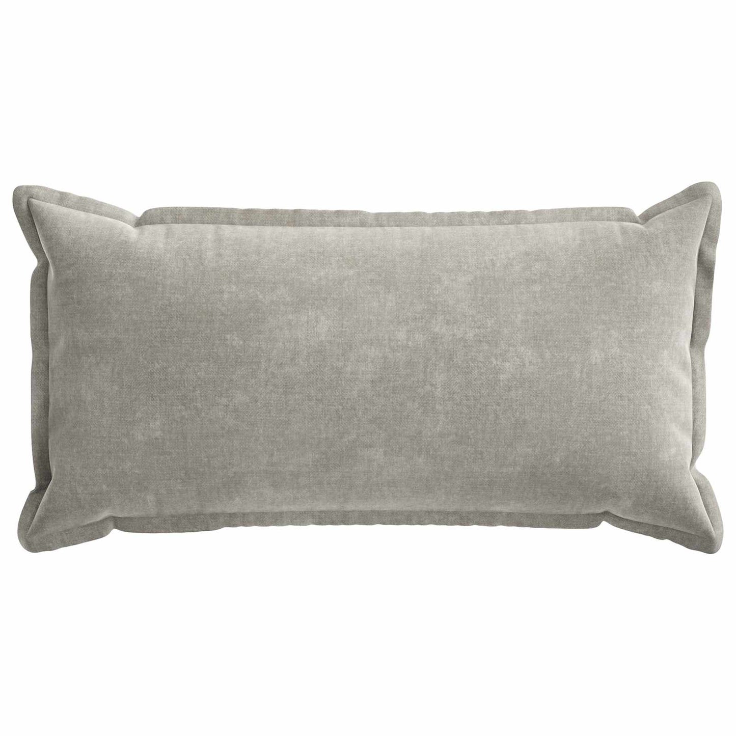 Cushion Cover 2 pcs HOUTEN Light Grey 40 x 80 cm