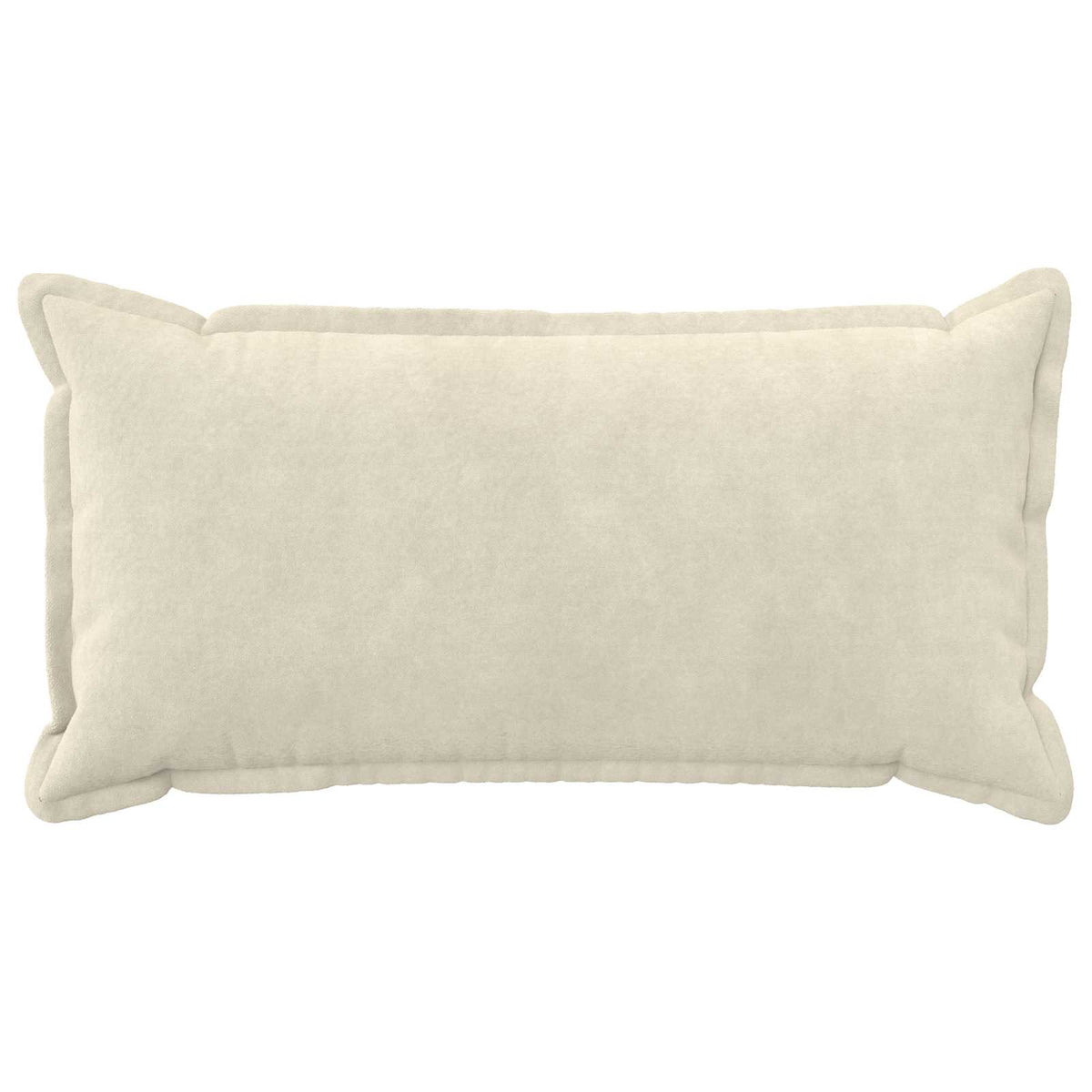 Cushion Cover 12 pcs HOUTEN Cream 40 x 80 cm Microfiber Fleece