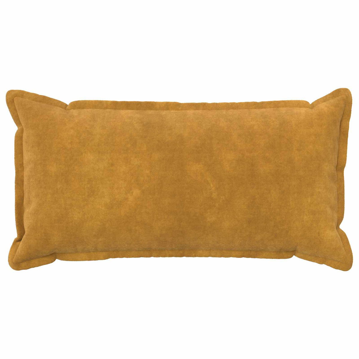 Cushion Cover 12 pcs HOUTEN Yellow 40 x 80 cm Microfiber Fleece