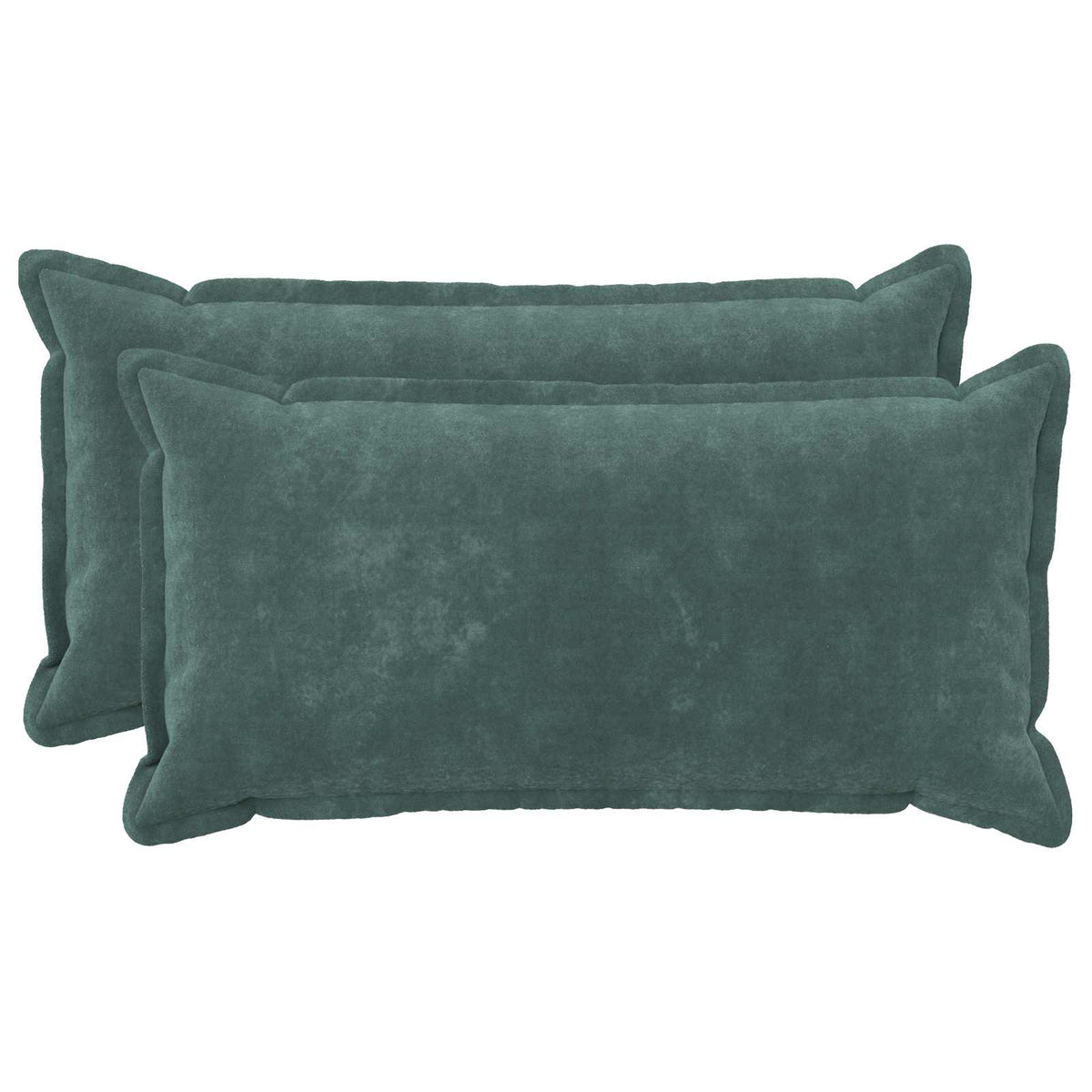 Cushion Cover 2 pcs HOUTEN Sea Blue 40 x 80 cm