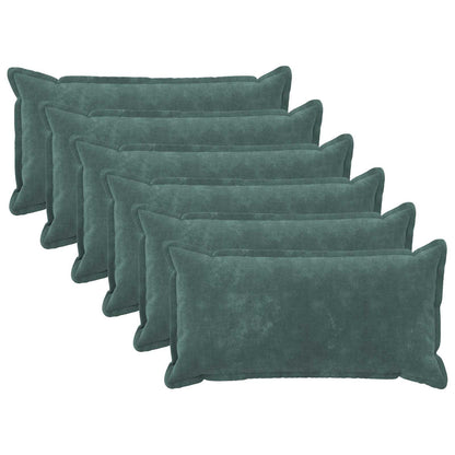 Cushion Cover 6 pcs HOUTEN Sea Blue 40 x 80 cm