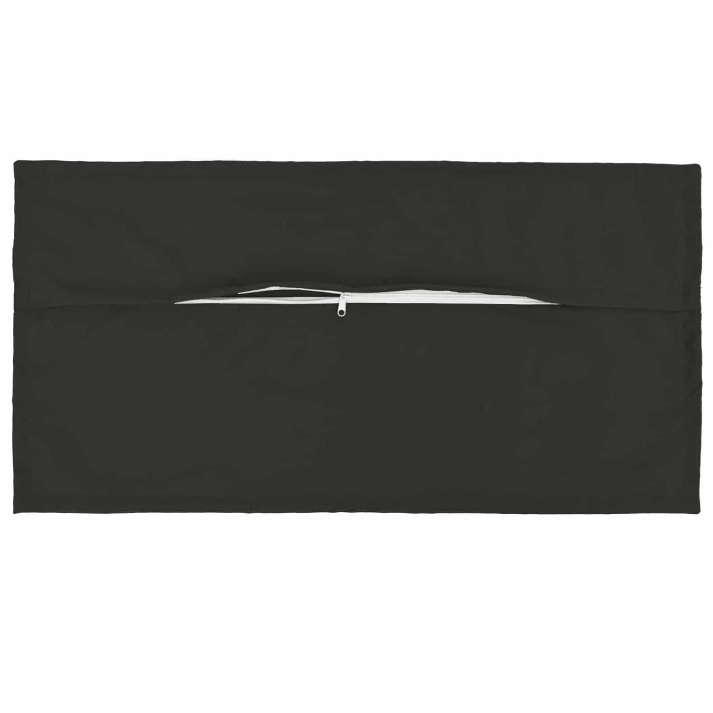 Cushion Cover 12 pcs HOUTEN Black 40 x 80 cm Polyester
