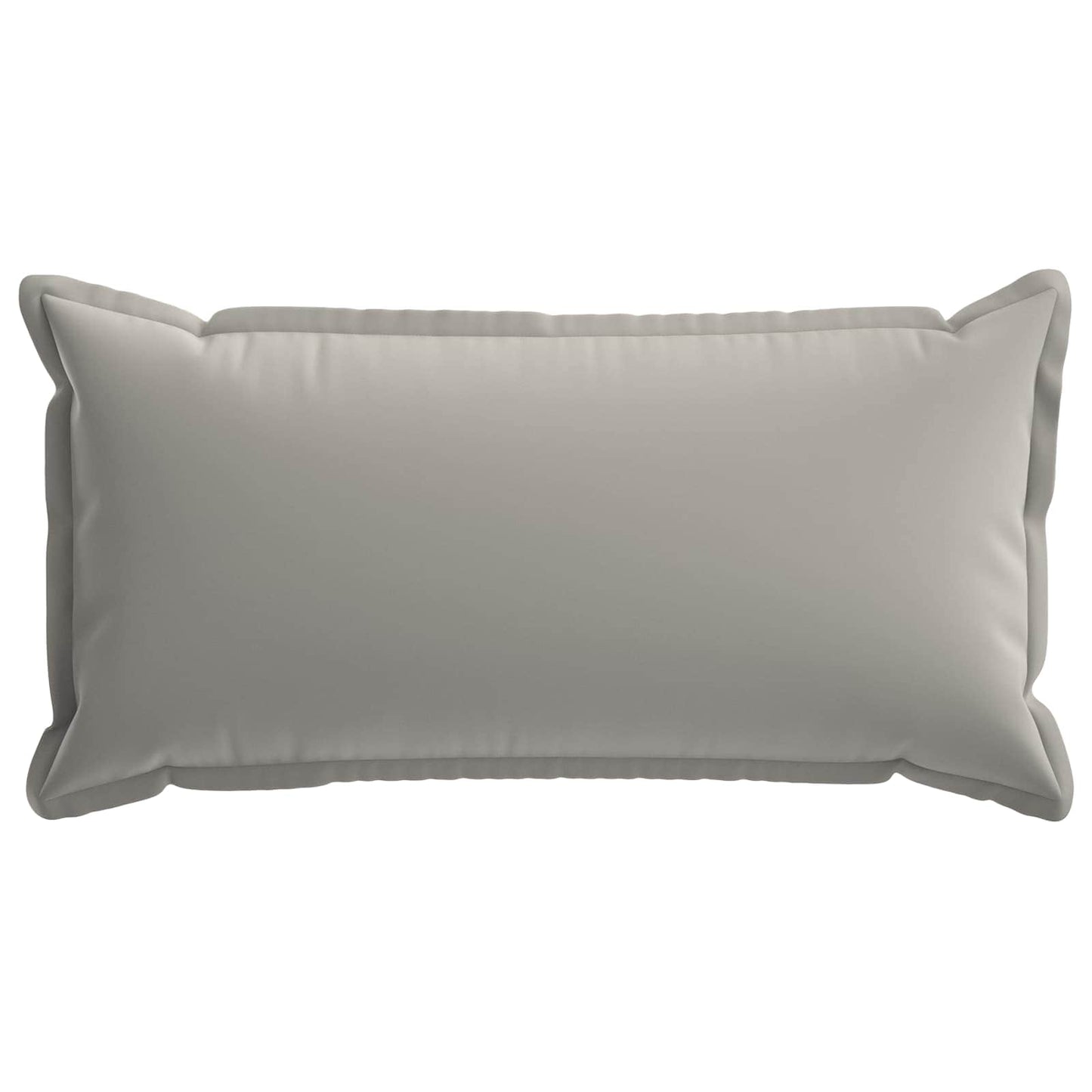 Cushion Cover 6 pcs HOUTEN Grey 40 x 80 cm Polyester