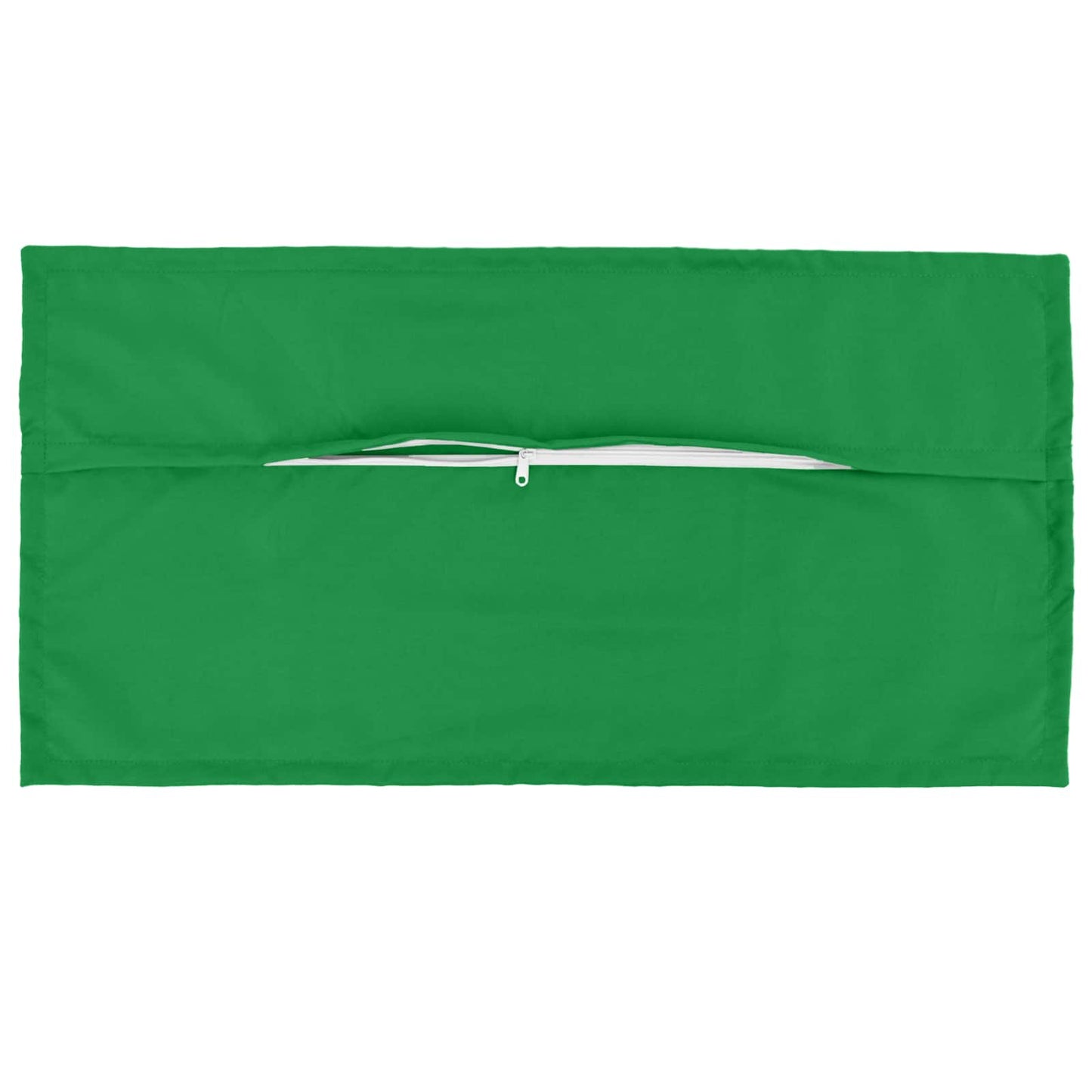 Cushion Cover 2 pcs HOUTEN Green 40 x 80 cm Polyester