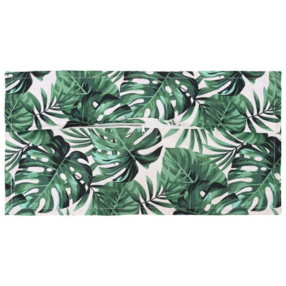 Cushion Cover 2 pcs HOUTEN Leaf Pattern 40 x 80 cm Polyester