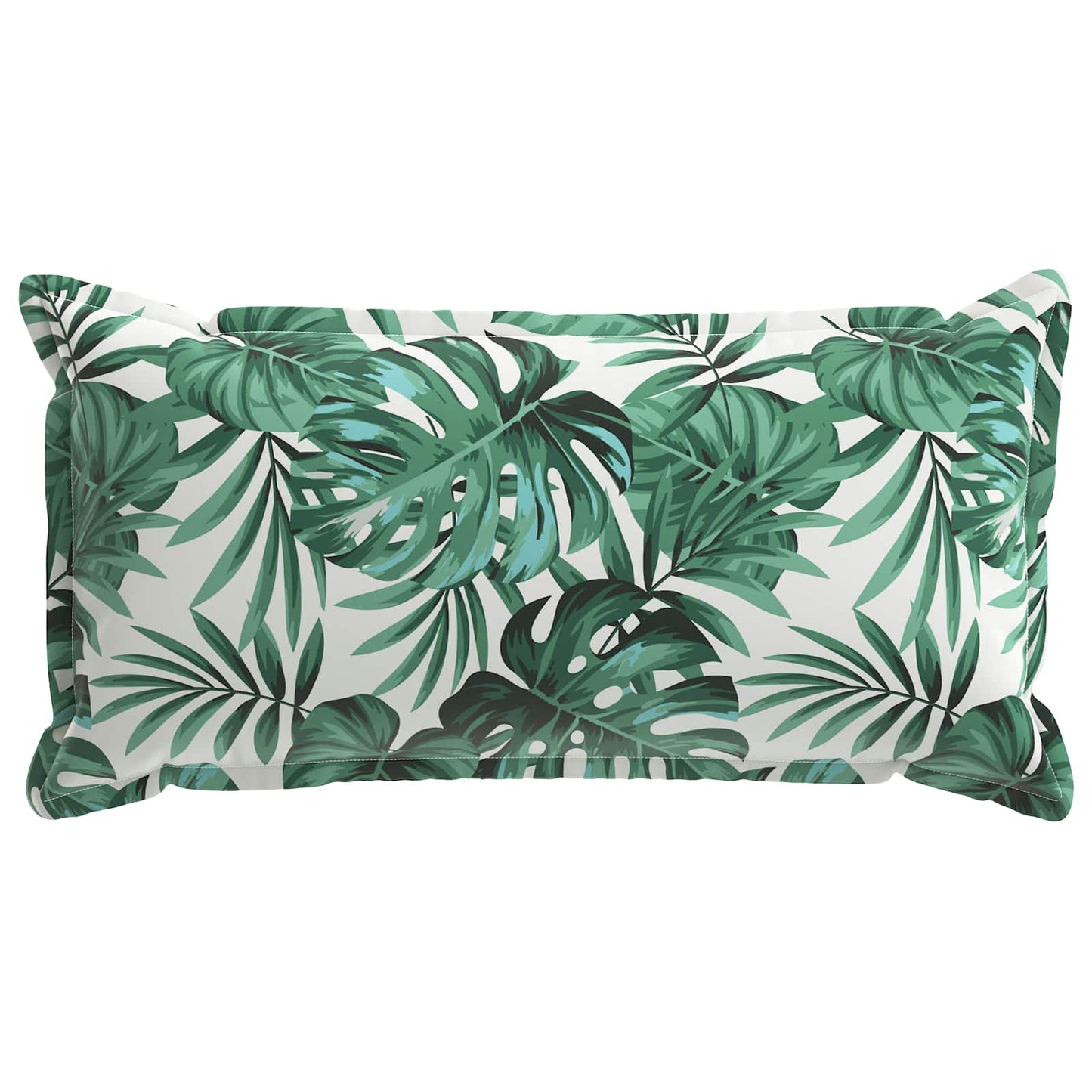 Cushion Cover 6 pcs HOUTEN Leaf Pattern 40 x 80 cm Polyester