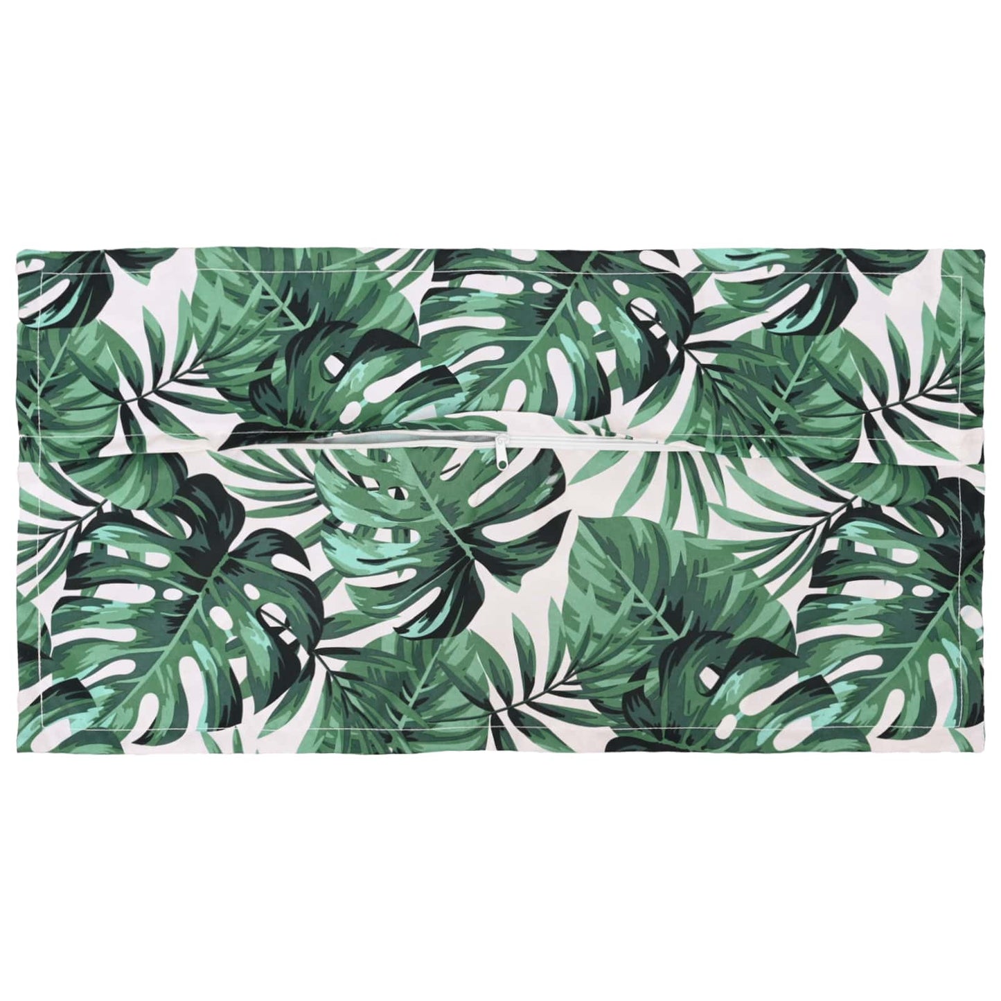Cushion Cover 12 pcs HOUTEN Leaf Pattern 40 x 80 cm Polyester