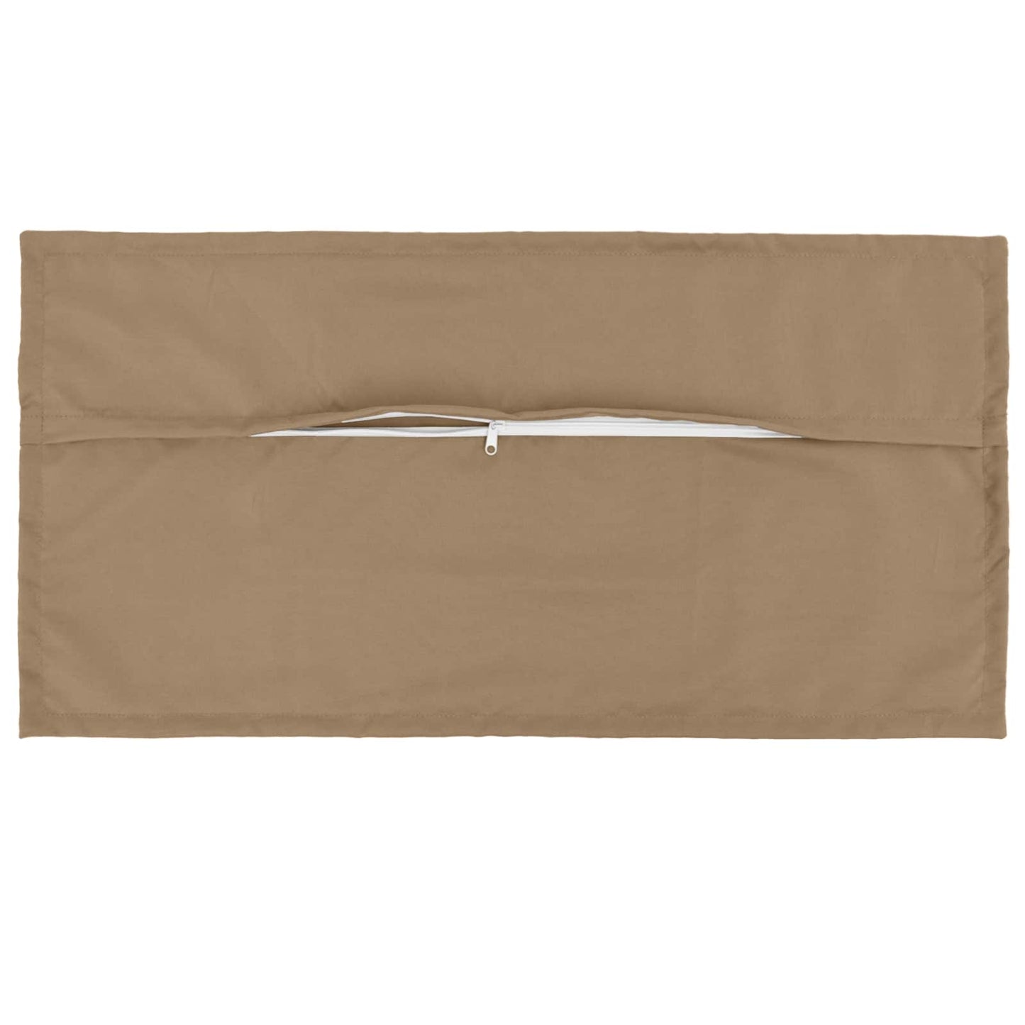 Cushion Cover 12 pcs HOUTEN Taupe 40 x 80 cm Polyester