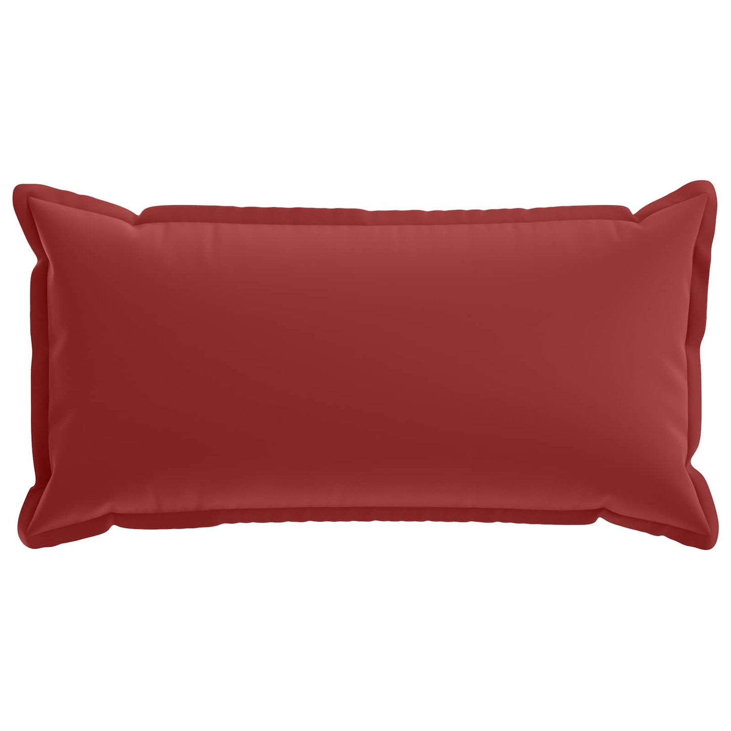 Cushion Cover 6 pcs HOUTEN Wine Red 40 x 80 cm Polyester