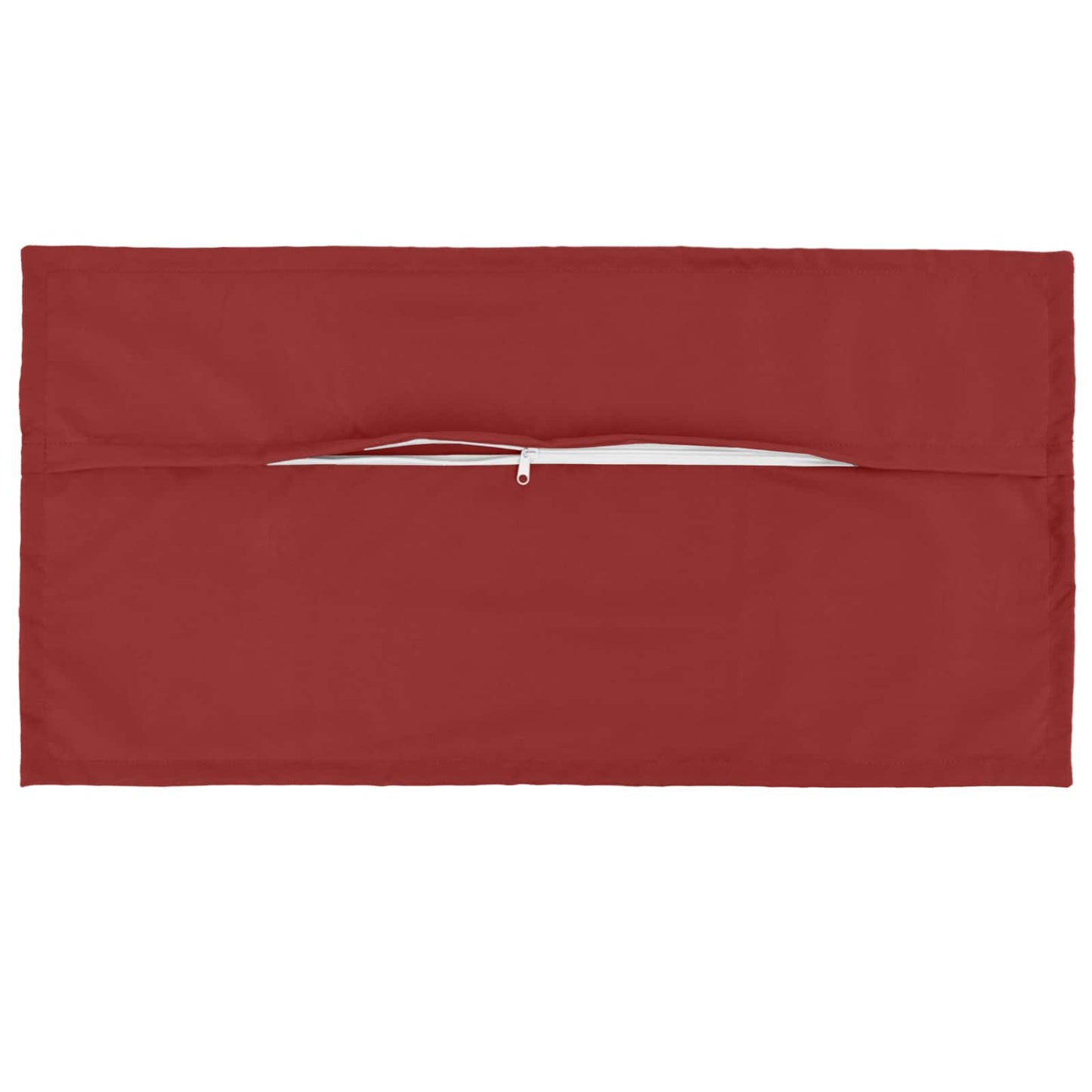 Cushion Cover 12 pcs HOUTEN Wine Red 40 x 80 cm Polyester