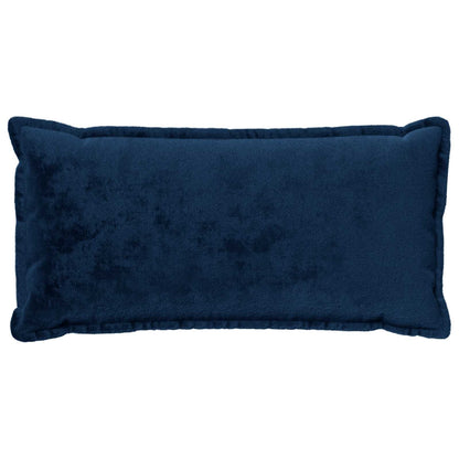 Cushion Cover 6 pcs HOUTEN Navy Blue 40 x 80 cm Flannel