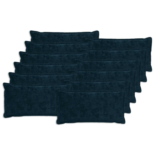 Cushion Cover 12 pcs HOUTEN Navy Blue 40 x 80 cm