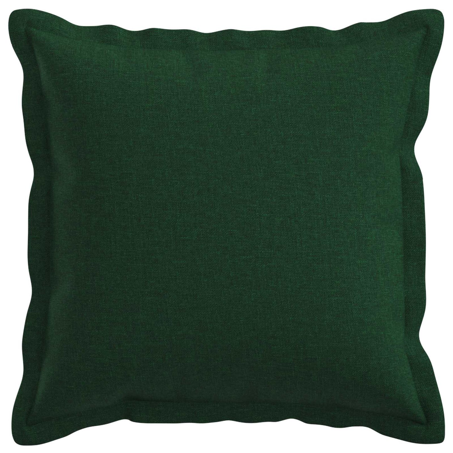 Cushion Cover 6 pcs HOUTEN Dark Green 45 x 45 cm Faux Linen