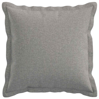 Cushion Cover 6 pcs HOUTEN Cloud Grey 45 x 45 cm Faux Linen