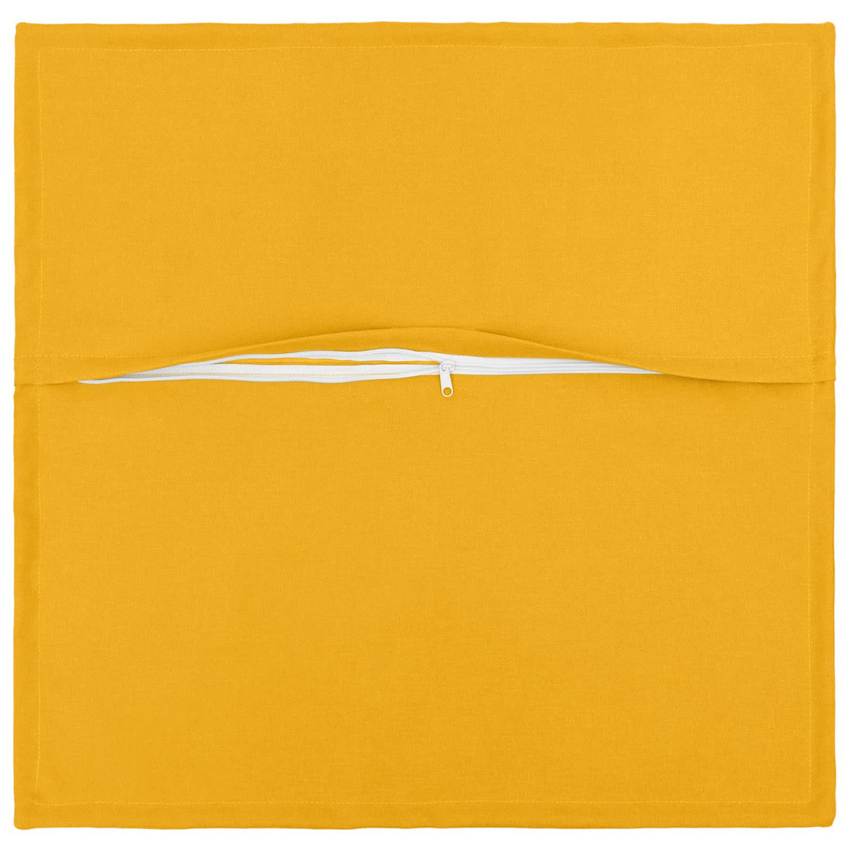 Cushion Cover 6 pcs HOUTEN Light Yellow 45 x 45 cm Faux Linen