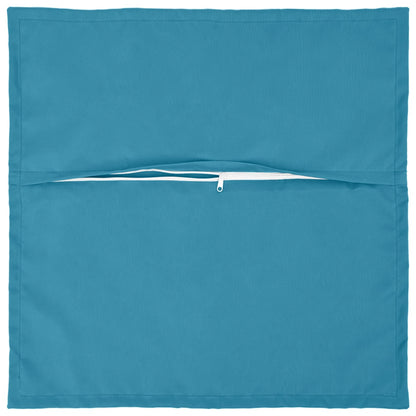 Cushion Cover 2 pcs HOUTEN Light Blue 45 x 45 cm Polyester