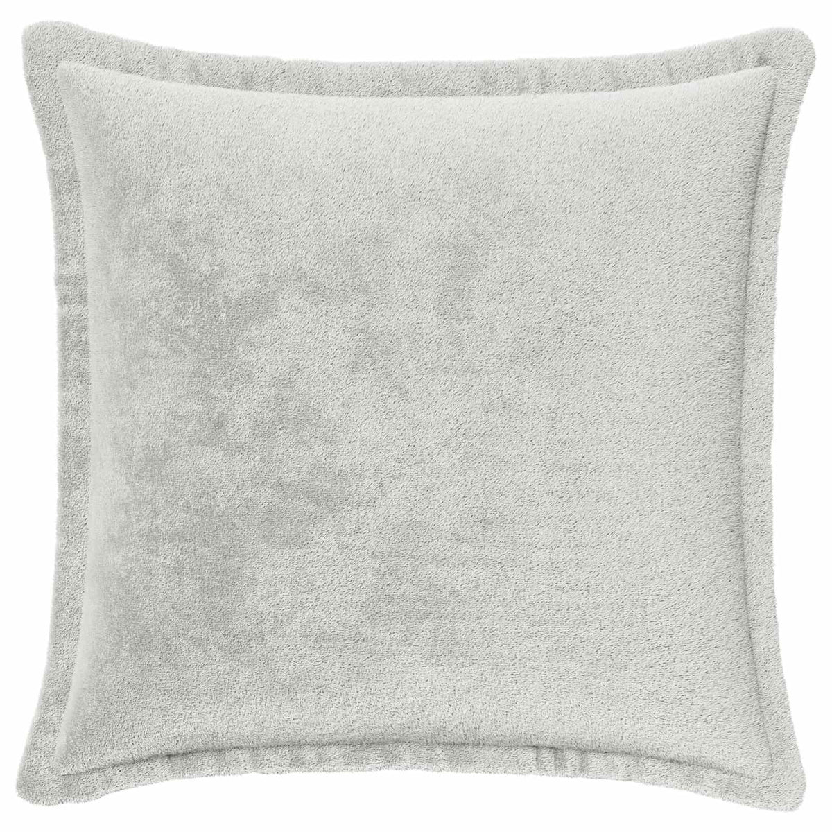 Cushion Cover 2 pcs HOUTEN Light Grey 45 x 45 cm Flannel