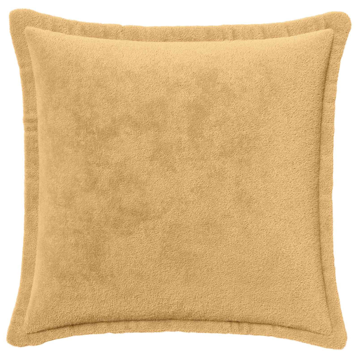 Cushion Cover 2 pcs HOUTEN Taupe 45 x 45 cm Flannel