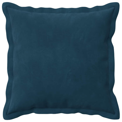 Cushion Cover 2 pcs HOUTEN Blue 50 x 50 cm Velvet