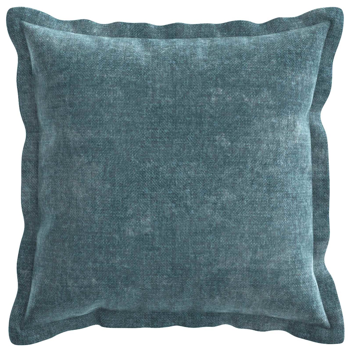 Cushion Cover 2 pcs HOUTEN Blue 50 x 50 cm Chenille Fabric
