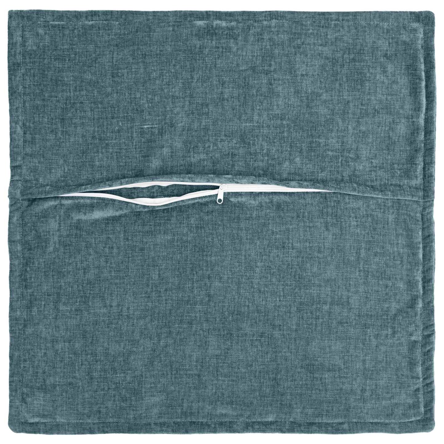 Cushion Cover 6 pcs HOUTEN Blue 50 x 50 cm Chenille Fabric
