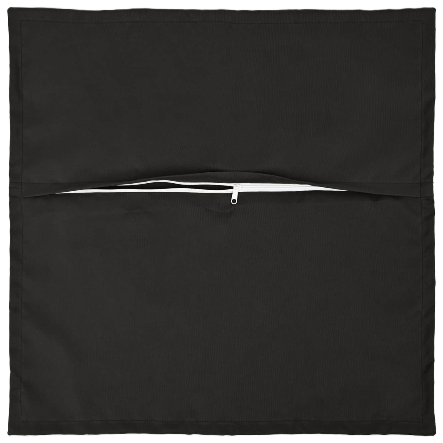 Cushion Cover 12 pcs HOUTEN Black 50 x 50 cm Polyester