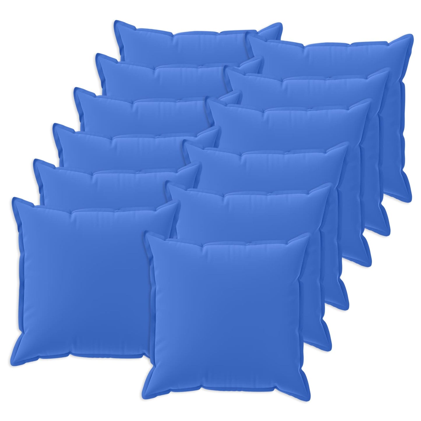 Cushion Cover 12 pcs HOUTEN Royal Blue 50 x 50 cm Polyester