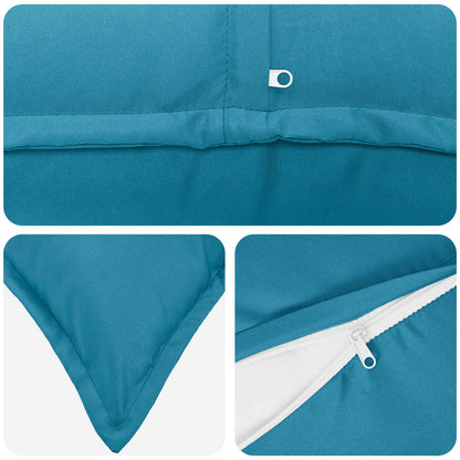 Cushion Cover 6 pcs HOUTEN Light Blue 50 x 50 cm Polyester