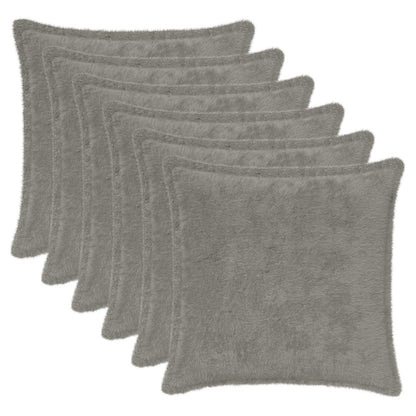 Cushion Cover 6 pcs HOUTEN Light Grey 50 x 50 cm
