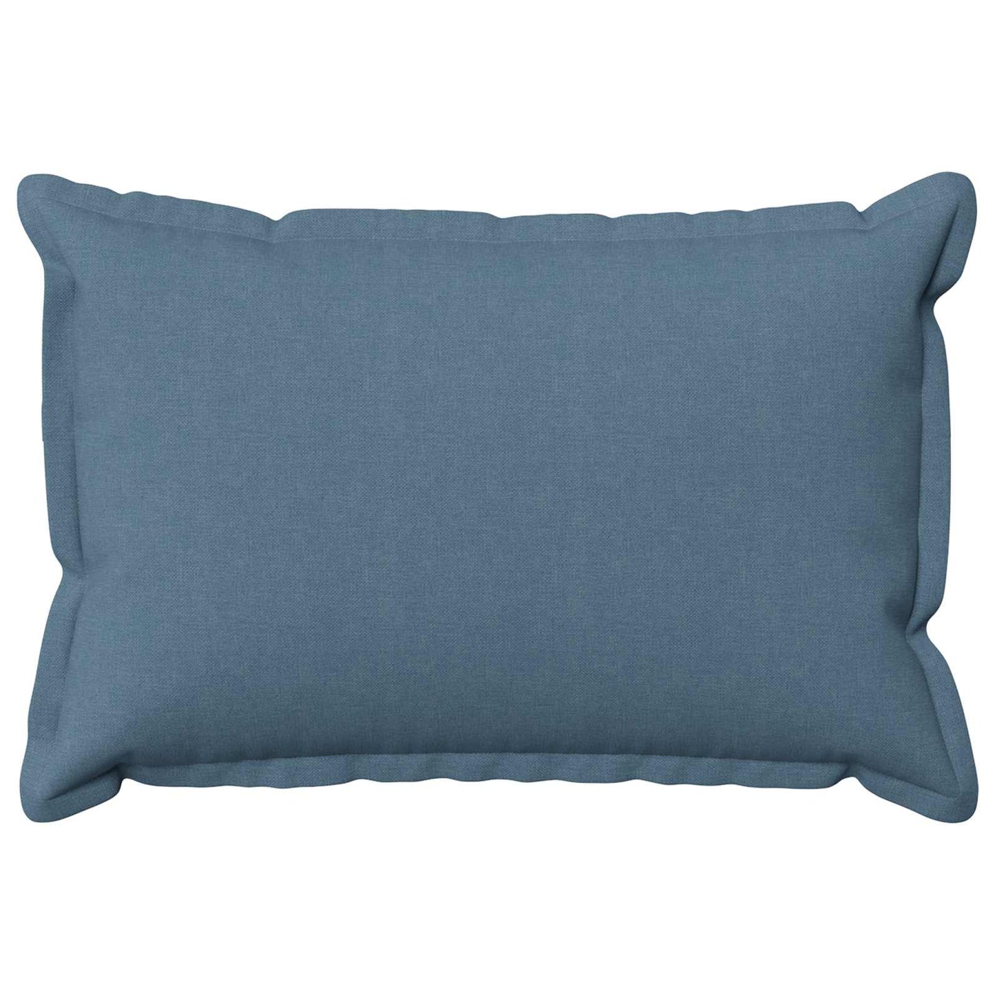 Cushion Cover 6 pcs HOUTEN Jeans Blue 50 x 70 cm Faux Linen