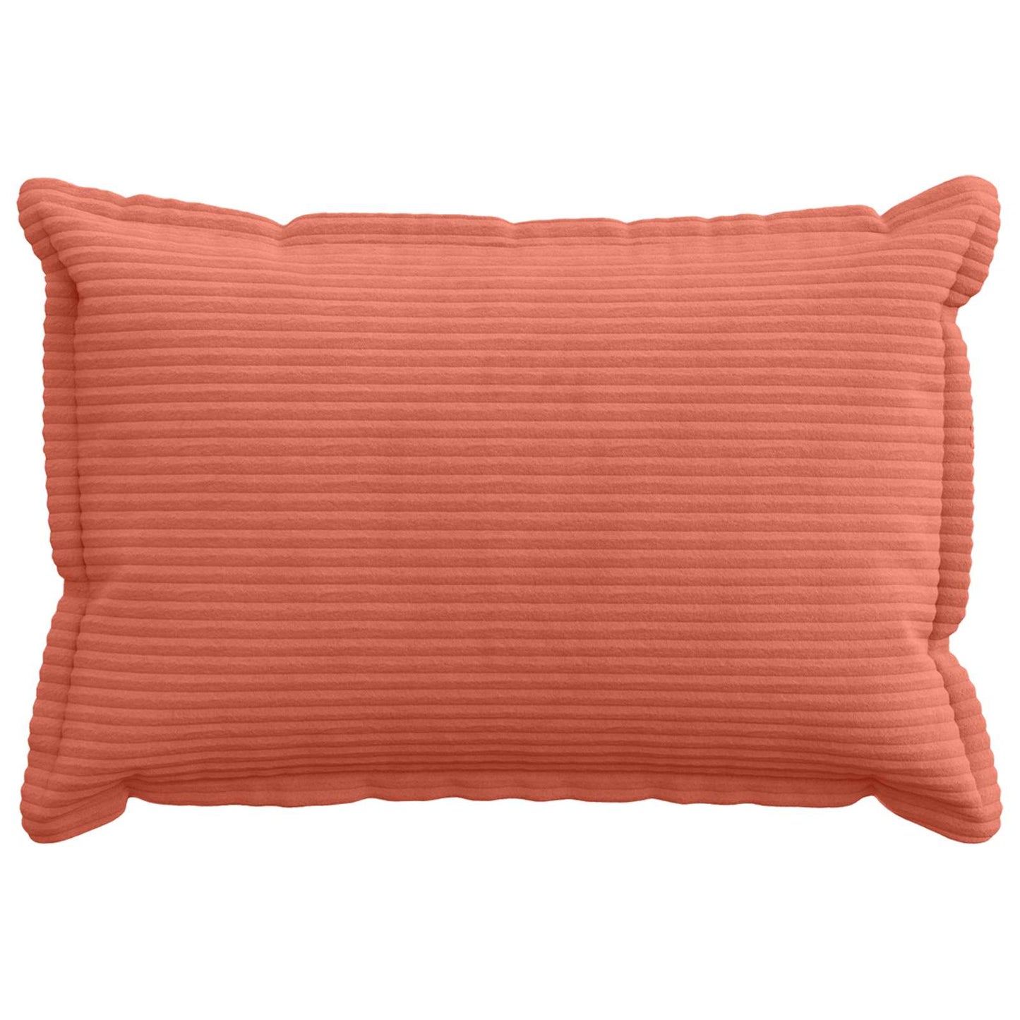 Cushion Cover 2 pcs HOUTEN Red Orange 50 x 70 cm Corduroy