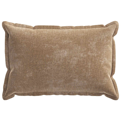 Cushion Cover 2 pcs HOUTEN Brown 50 x 70 cm Chenille Fabric