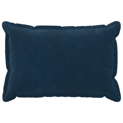 Cushion Cover 2 pcs HOUTEN Blue 50 x 70 cm Microfiber Fleece