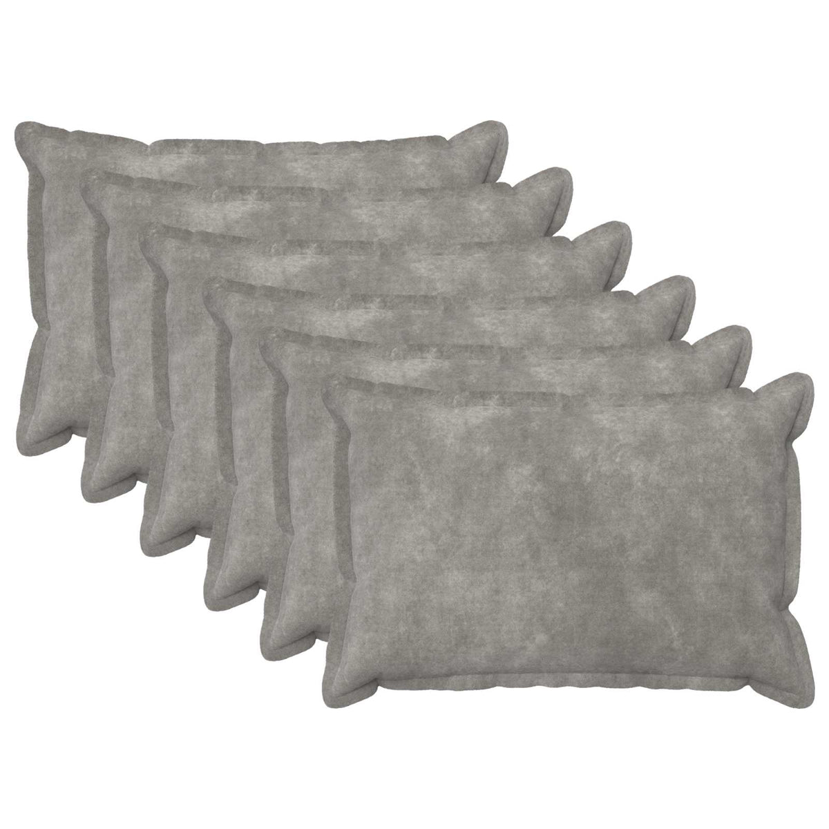 Cushion Cover 6 pcs HOUTEN Light Grey 50 x 70 cm