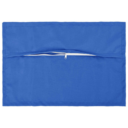 Cushion Cover 2 pcs HOUTEN Royal Blue 50 x 70 cm Polyester