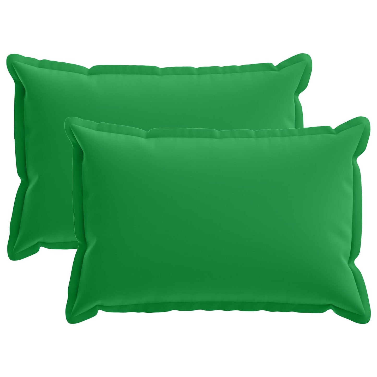 Cushion Cover 2 pcs HOUTEN Green 50 x 70 cm Polyester