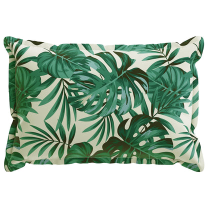 Cushion Cover 6 pcs HOUTEN Leaf Pattern 50 x 70 cm Polyester