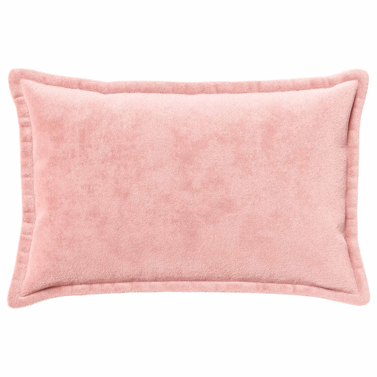 Cushion Cover 2 pcs HOUTEN Pink 50 x 70 cm Flannel