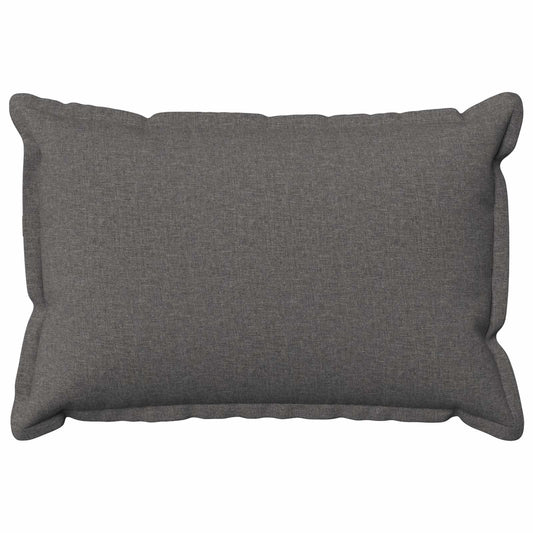 Cushion Cover 6 pcs HOUTEN Light Grey 50 x 75 cm Faux Linen