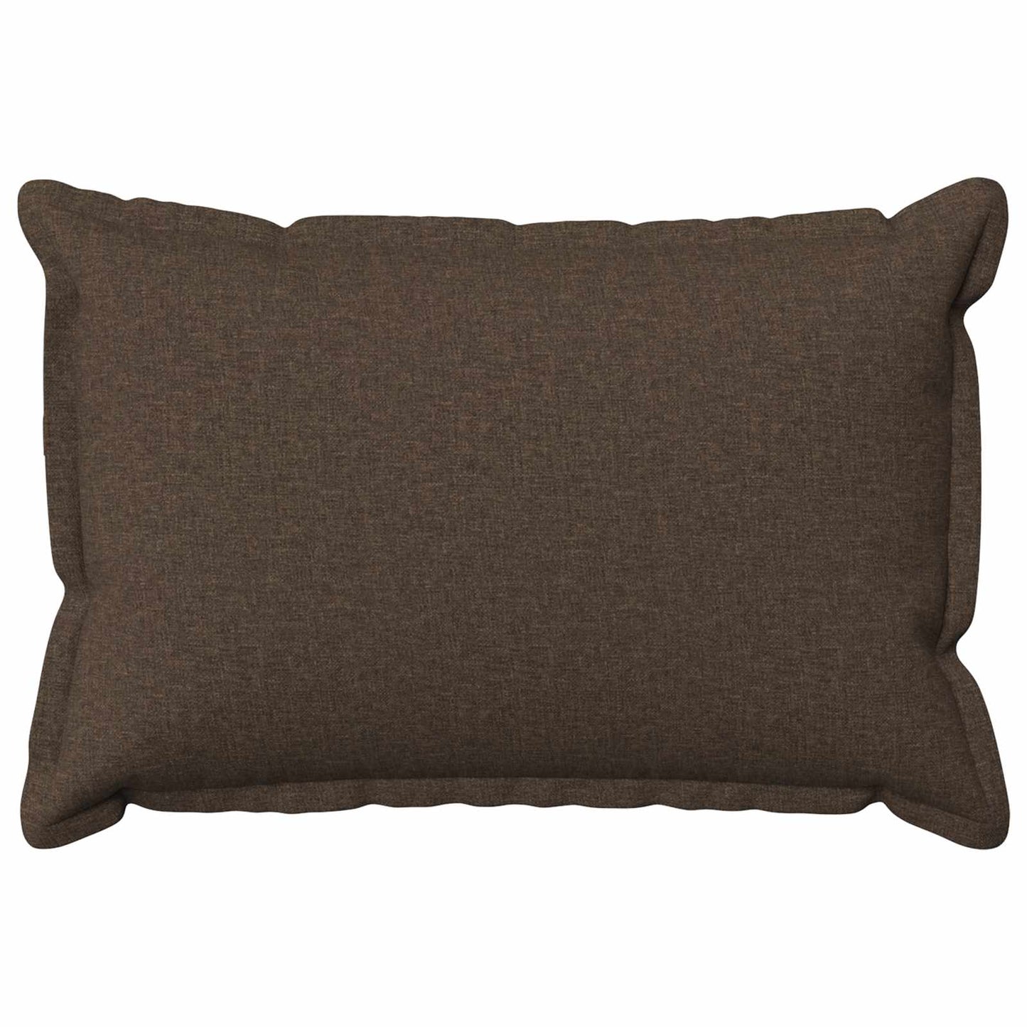 Cushion Cover 6 pcs HOUTEN Taupe 50 x 75 cm Faux Linen
