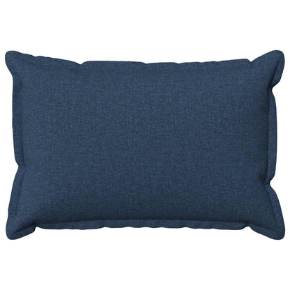 Cushion Cover 2 pcs HOUTEN Blue 50 x 75 cm Faux Linen
