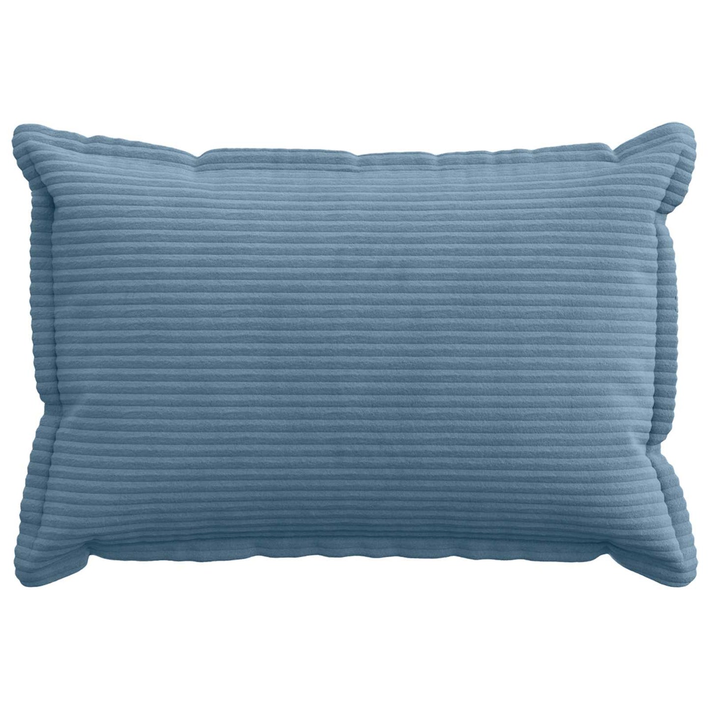 Cushion Cover 2 pcs HOUTEN Blue 50 x 75 cm Corduroy