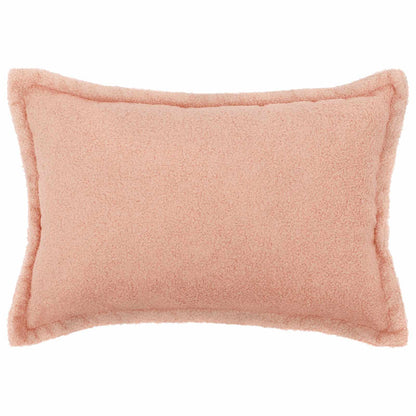 Cushion Cover 2 pcs HOUTEN Pink 50 x 75 cm Bouclé