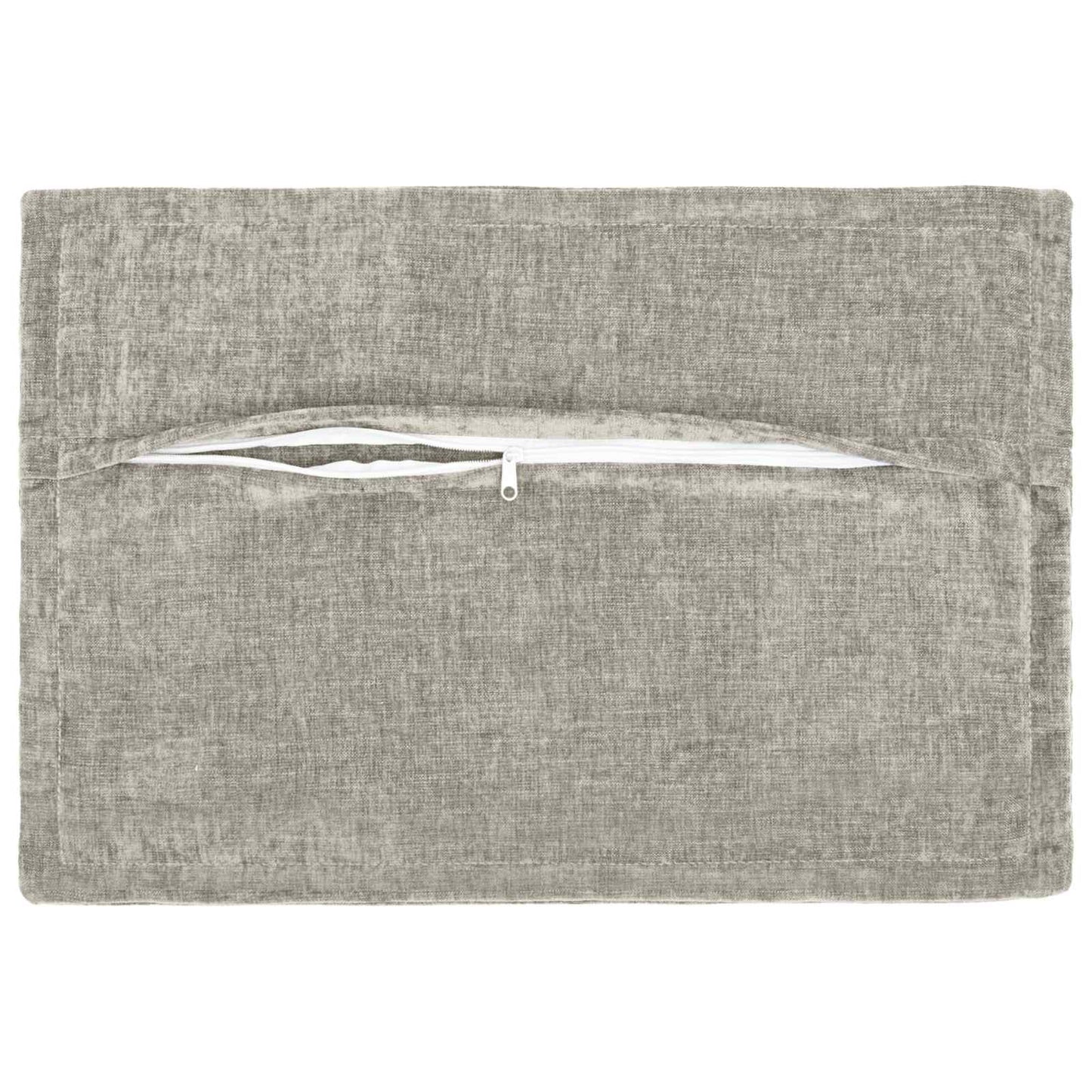 Cushion Cover 2 pcs HOUTEN Light Grey 50 x 75 cm